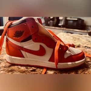 Nike air Jordan’s barely worn. Size US 2.5Y boys or girls.